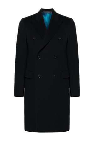 Black wool-cashmere blend coat PAUL SMITH | M1R224PN0011048A